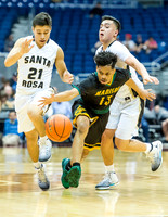 OK3Sports coverage of the Conference 3A Semifinal 2017 UIL Boys Basketball State Tournament featuring The Madison Trojans vs The Santa Rosa Warriors