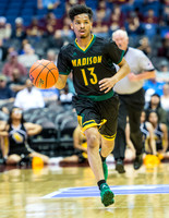 OK3Sports coverage of the Conference 3A Semifinal 2017 UIL Boys Basketball State Tournament featuring The Madison Trojans vs The Santa Rosa Warriors
