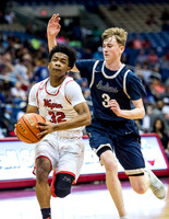OK3Sports coverage of the Conference 6A State Semifinal 2017 UIL Boys Basketball State Tournament game featuring The Wagner Thunderbirds vs The Keller Indians