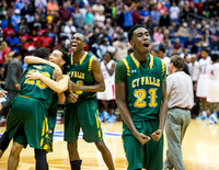 OK3Sports coverage of the Conference 6A State Semifinal 2017 UIL Boys Basketball State Tournament game featuring The Cypress Falls vs The Skyline Raiders