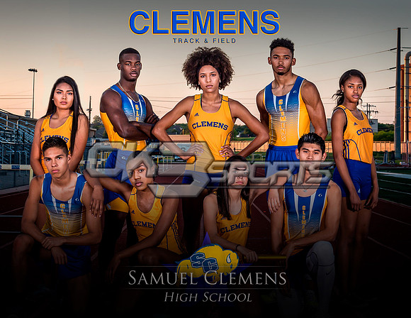 OK3Sports coverage of the Clemens Group Track and Field Photo shoot