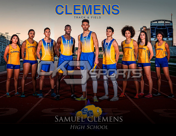 OK3Sports coverage of the Clemens Group Track and Field Photo shoot