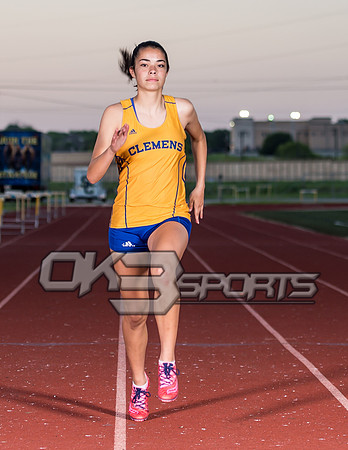 OK3Sports coverage of the Clemens Group Track and Field Photo shoot
