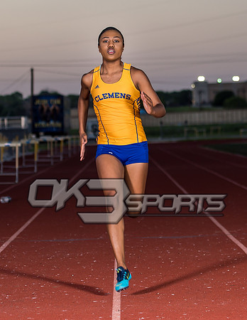OK3Sports coverage of the Clemens Group Track and Field Photo shoot