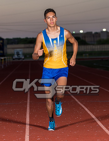 OK3Sports coverage of the Clemens Group Track and Field Photo shoot