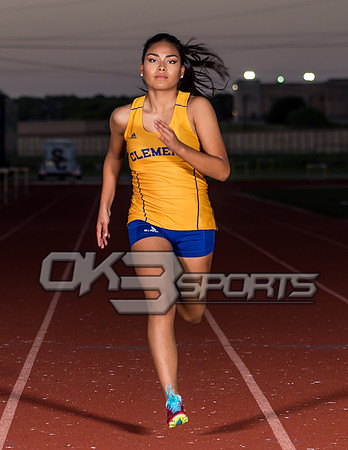 OK3Sports coverage of the Clemens Group Track and Field Photo shoot