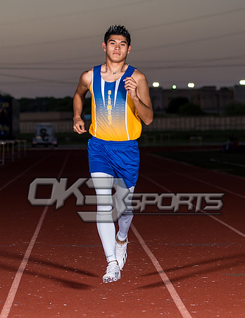 OK3Sports coverage of the Clemens Group Track and Field Photo shoot