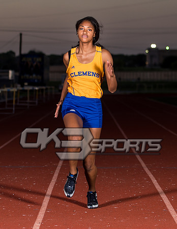 OK3Sports coverage of the Clemens Group Track and Field Photo shoot