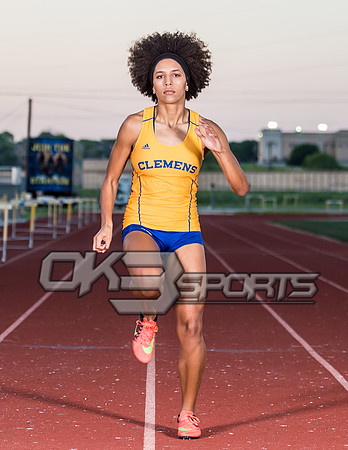 OK3Sports coverage of the Clemens Group Track and Field Photo shoot