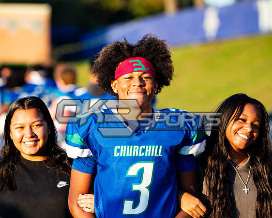 OK3Sports coverage of the high school football game featuring Winston Churchill Bulldogs and the Northwest Jaguars