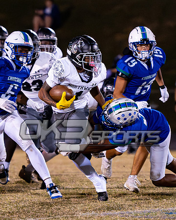 OK3Sports coverage of the high school football game featuring Winston Churchill Bulldogs and the Northwest Jaguars