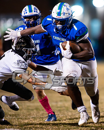OK3Sports coverage of the high school football game featuring Winston Churchill Bulldogs and the Northwest Jaguars