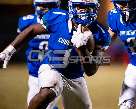OK3Sports coverage of the high school football game featuring Winston Churchill Bulldogs and the Northwest Jaguars
