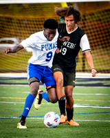 OK3Sports coverage of the high school boys soccer game featuring Wise Pumas and the Flowers Jaguars