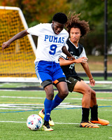 OK3Sports coverage of the high school boys soccer game featuring Wise Pumas and the Flowers Jaguars