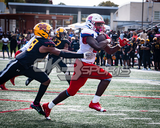 OK3Sports coverage of the high school football game featuring Bishop McNamara Mustangs and the DeMatha Staggs