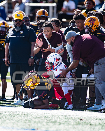 OK3Sports coverage of the high school football game featuring Bishop McNamara Mustangs and the DeMatha Staggs