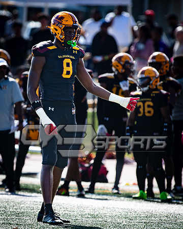 OK3Sports coverage of the high school football game featuring Bishop McNamara Mustangs and the DeMatha Staggs