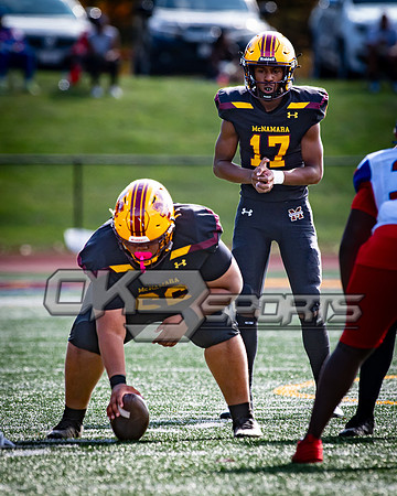 OK3Sports coverage of the high school football game featuring Bishop McNamara Mustangs and the DeMatha Staggs