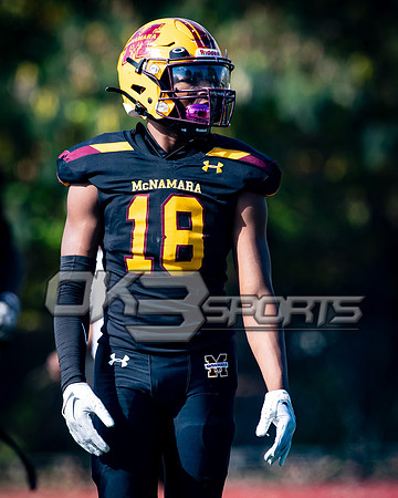 OK3Sports coverage of the high school football game featuring Bishop McNamara Mustangs and the DeMatha Staggs