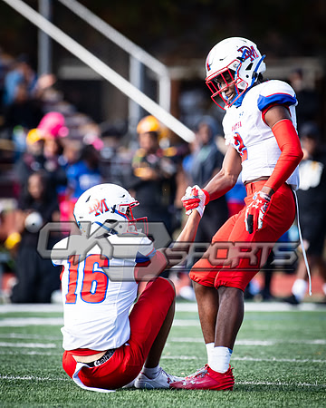 OK3Sports coverage of the high school football game featuring Bishop McNamara Mustangs and the DeMatha Staggs