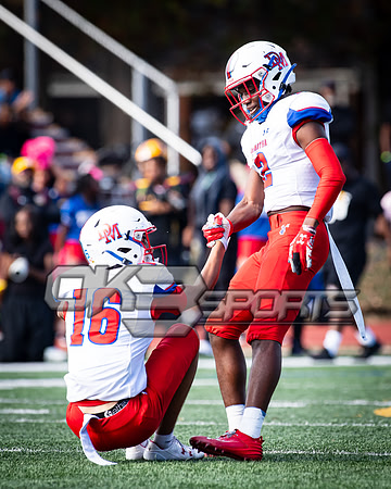 OK3Sports coverage of the high school football game featuring Bishop McNamara Mustangs and the DeMatha Staggs