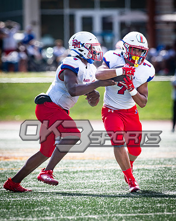 OK3Sports coverage of the high school football game featuring Bishop McNamara Mustangs and the DeMatha Staggs