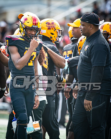 OK3Sports coverage of the high school football game featuring Bishop McNamara Mustangs and the DeMatha Staggs