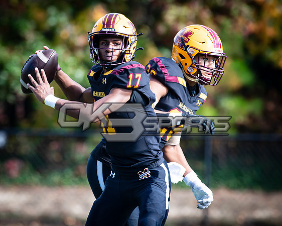 OK3Sports coverage of the high school football game featuring Bishop McNamara Mustangs and the DeMatha Staggs