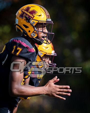 OK3Sports coverage of the high school football game featuring Bishop McNamara Mustangs and the DeMatha Staggs