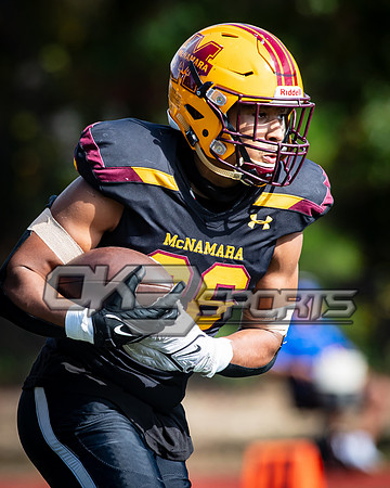 OK3Sports coverage of the high school football game featuring Bishop McNamara Mustangs and the DeMatha Staggs