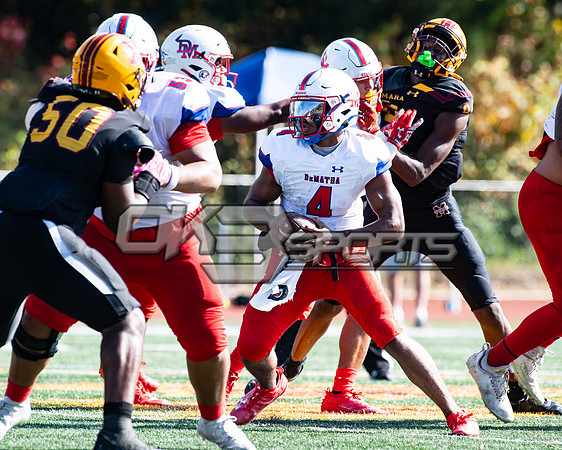 OK3Sports coverage of the high school football game featuring Bishop McNamara Mustangs and the DeMatha Staggs
