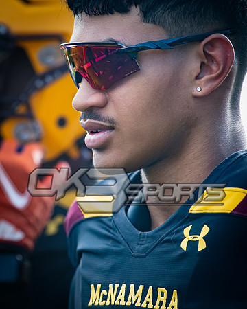 OK3Sports coverage of the high school football game featuring Bishop McNamara Mustangs and the DeMatha Staggs