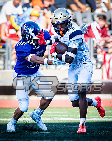 OK3Sports coverage of the high school football game featuring Our Lady of Good Counsel Falcons and the Gonzaga Eagles