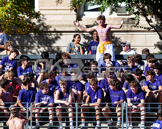 OK3Sports coverage of the high school football game featuring Our Lady of Good Counsel Falcons and the Gonzaga Eagles