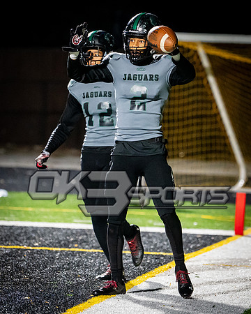 OK3Sports coverage of the high school football MPSSAA-4A playoff game featuring the Flowers Jaguars and the Bladensburg Mustangs