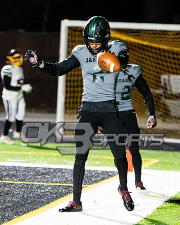 OK3Sports coverage of the high school football MPSSAA-4A playoff game featuring the Flowers Jaguars and the Bladensburg Mustangs