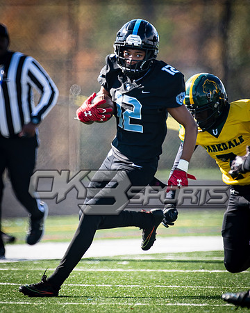 OK3Sports coverage of the high school football game featuring the Eleanor Roosevelt Raiders and the Parkdale Panthers