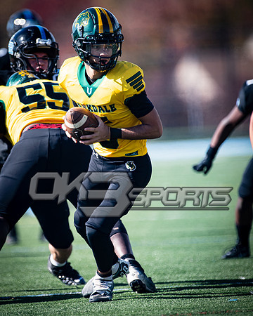 OK3Sports coverage of the high school football game featuring the Eleanor Roosevelt Raiders and the Parkdale Panthers