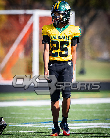 OK3Sports coverage of the high school football game featuring the Eleanor Roosevelt Raiders and the Parkdale Panthers