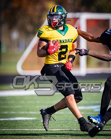 OK3Sports coverage of the high school football game featuring the Eleanor Roosevelt Raiders and the Parkdale Panthers