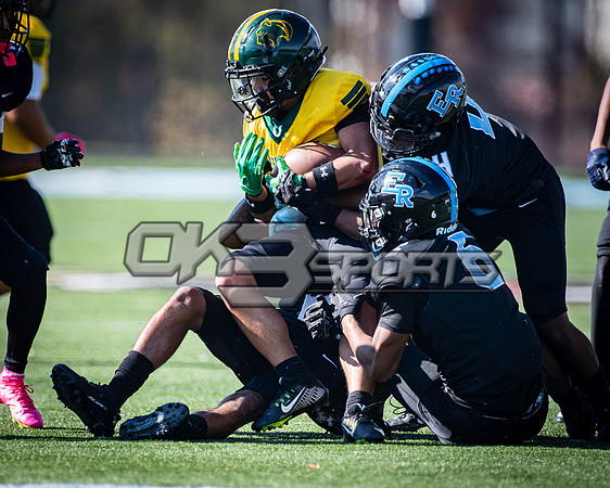OK3Sports coverage of the high school football game featuring the Eleanor Roosevelt Raiders and the Parkdale Panthers