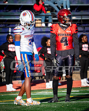 OK3Sports coverage of the high school football game featuring the Dunbar Crimson Tide and the Roosevelt Roughriders