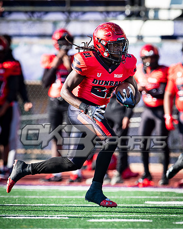 OK3Sports coverage of the high school football game featuring the Dunbar Crimson Tide and the Roosevelt Roughriders