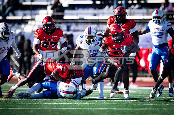 OK3Sports coverage of the high school football game featuring the Dunbar Crimson Tide and the Roosevelt Roughriders