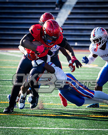 OK3Sports coverage of the high school football game featuring the Dunbar Crimson Tide and the Roosevelt Roughriders