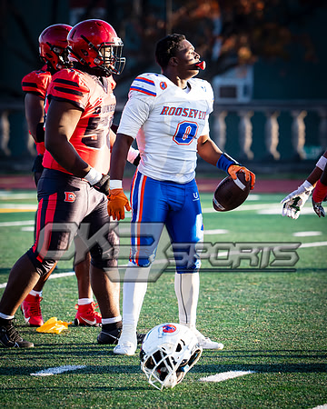 OK3Sports coverage of the high school football game featuring the Dunbar Crimson Tide and the Roosevelt Roughriders