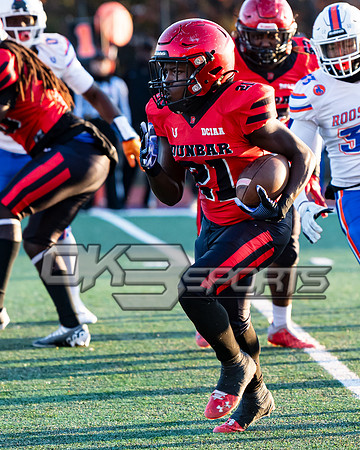 OK3Sports coverage of the high school football game featuring the Dunbar Crimson Tide and the Roosevelt Roughriders