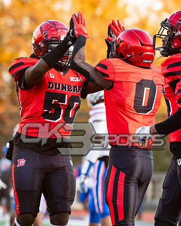 OK3Sports coverage of the high school football game featuring the Dunbar Crimson Tide and the Roosevelt Roughriders