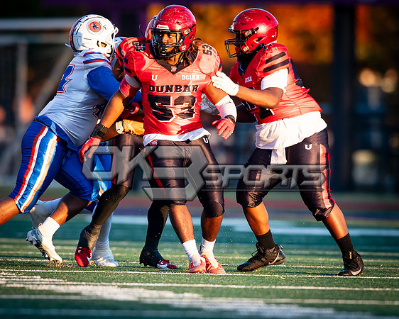 OK3Sports coverage of the high school football game featuring the Dunbar Crimson Tide and the Roosevelt Roughriders